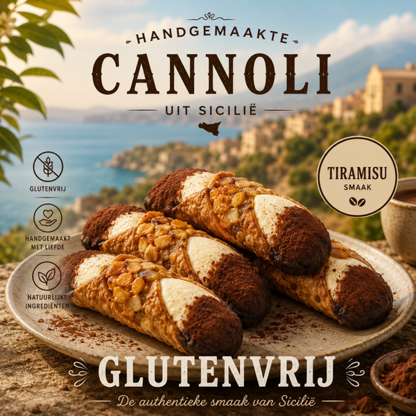 Cannoli croccante met tiramisu smaak 5 st. glutenvrij
