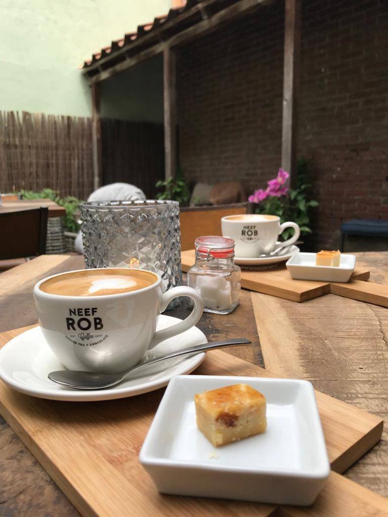 Koffie bij ons in de thuin
