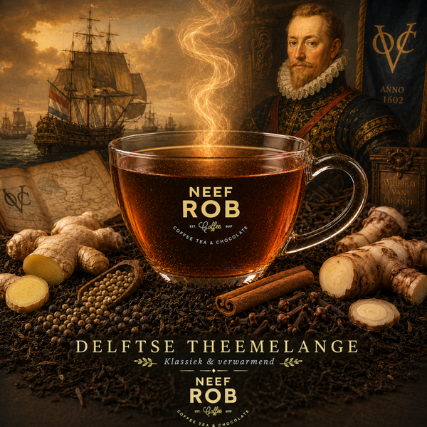 Delftse Theemelange (zwarte thee met specerijen van de VOC)