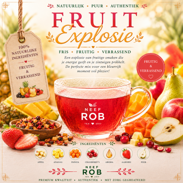 Fruit explosie (fruitthee, ook voor ijsthee geschikt)