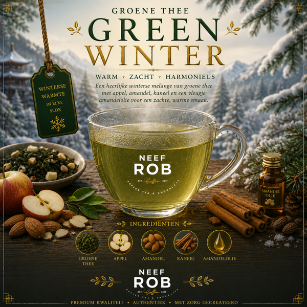 Green winter (groene thee met lekkers)