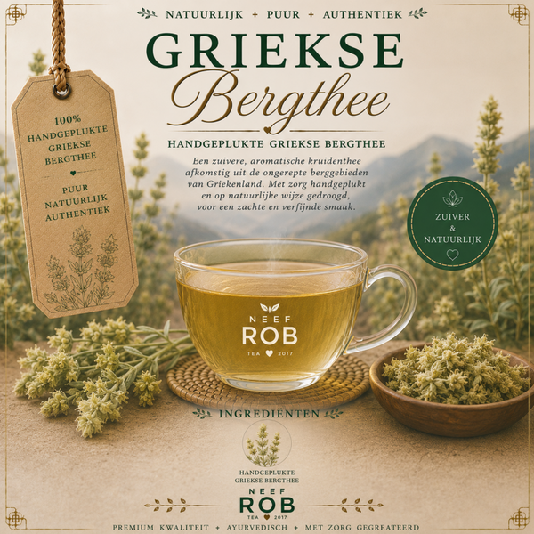 Griekse bergthee (kruidenthee gesneden)