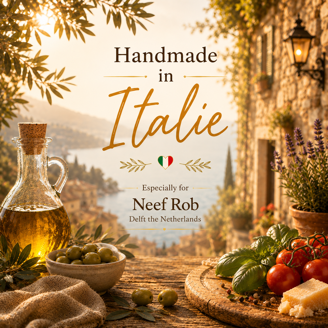 handgemaakte nougat uit Italie