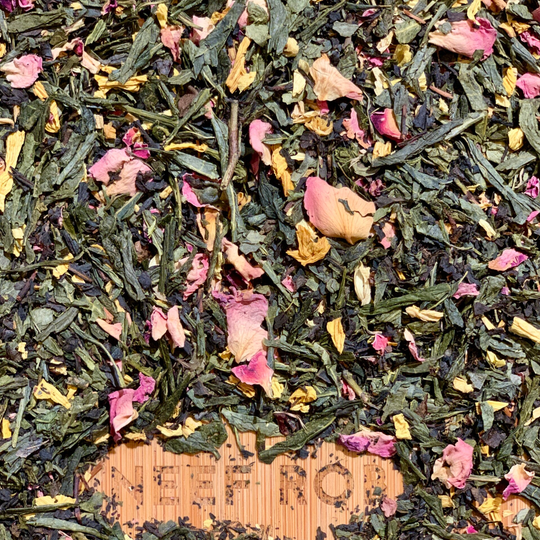 Keizers 7 kostbaarheden (melange van zwarte en groene thee)