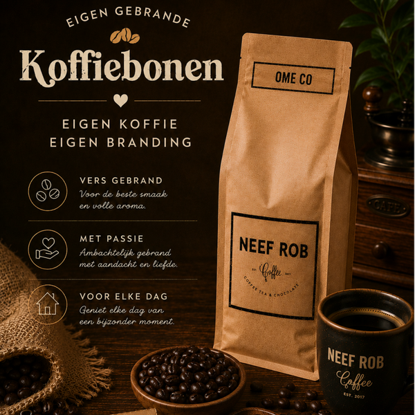 Koffie van ome Co, donker Peru