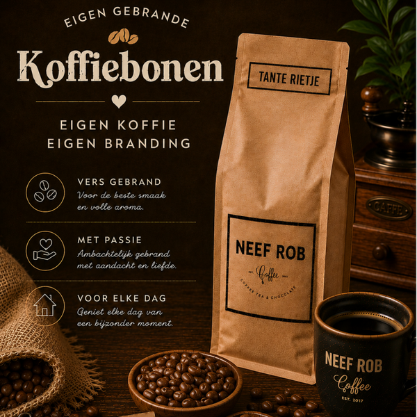 Koffie van tante Rietje (melange)