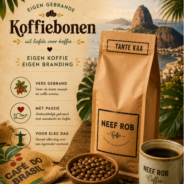 Koffie van tante Kaa (Brazilie yellow bourbon)
