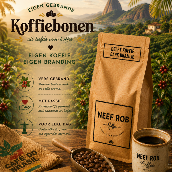Delftse koffie, Brazilie donker yellow bourbon