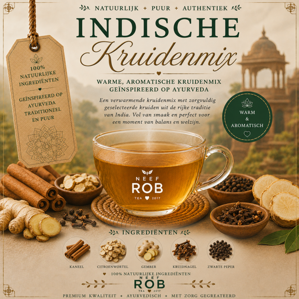 Indische kruiden mix thee een beetje pikant maar wel lekker