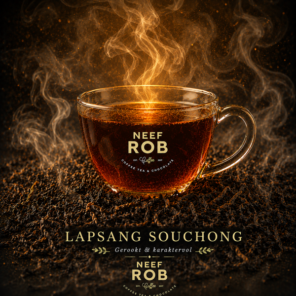 Lapsang Souchong normaal gerookt (zwarte thee met lichte rook smaak)