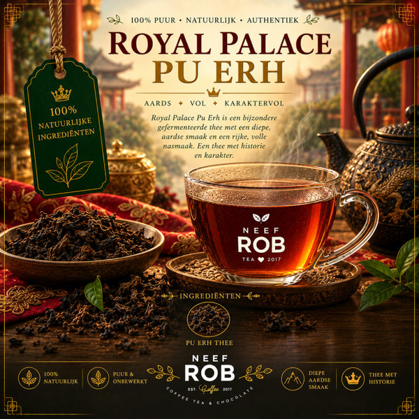 Pu-Erh thee Royal Palace uit Yunnan China (zwart)