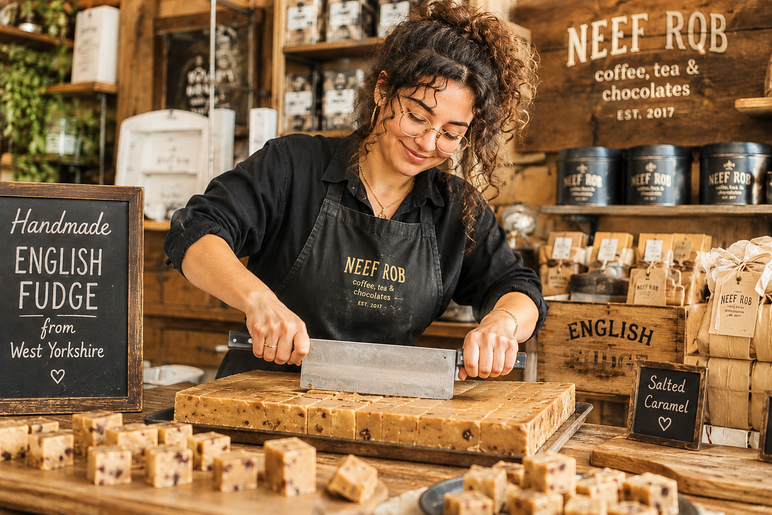 verschillende smaken fudge