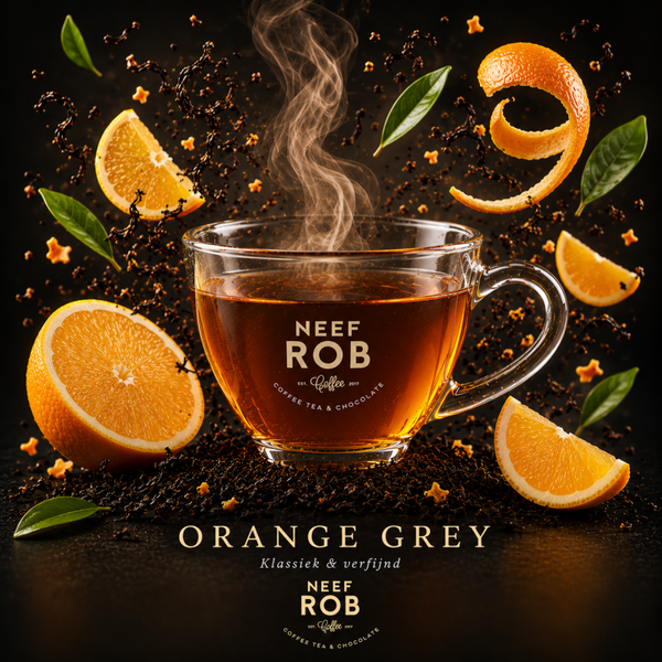 Orange Grey (zwarte thee) met sinaasappel
