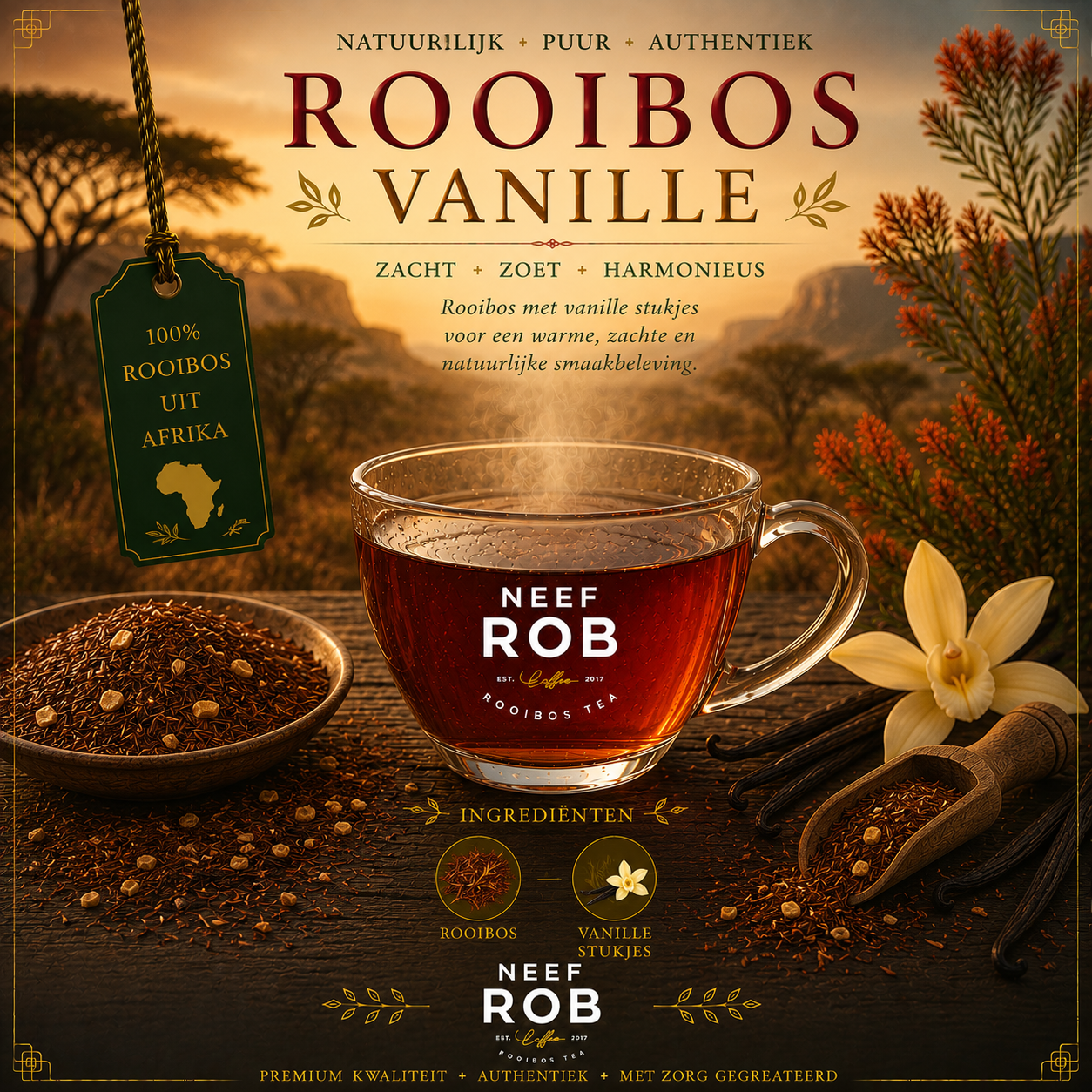 Rooibos met vanille