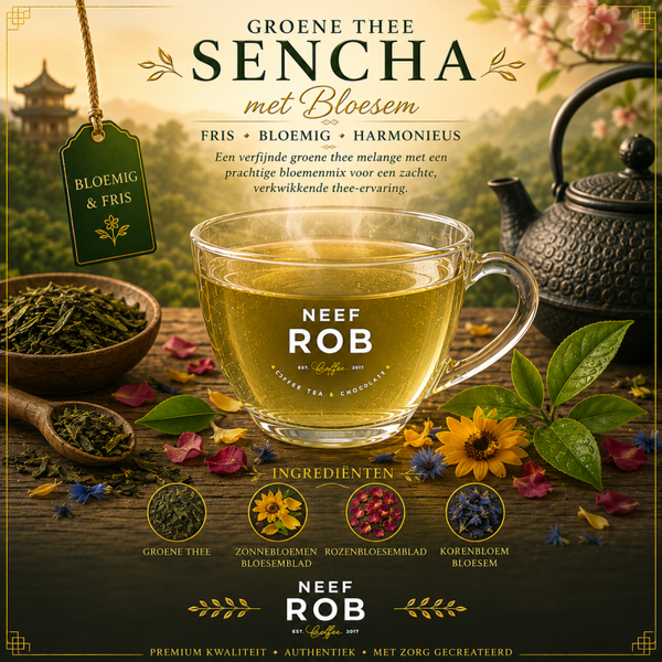 Sencha met bloesem (groene thee)