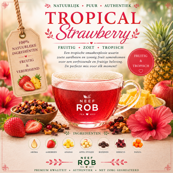 Tropical strawberry (fruitthee)