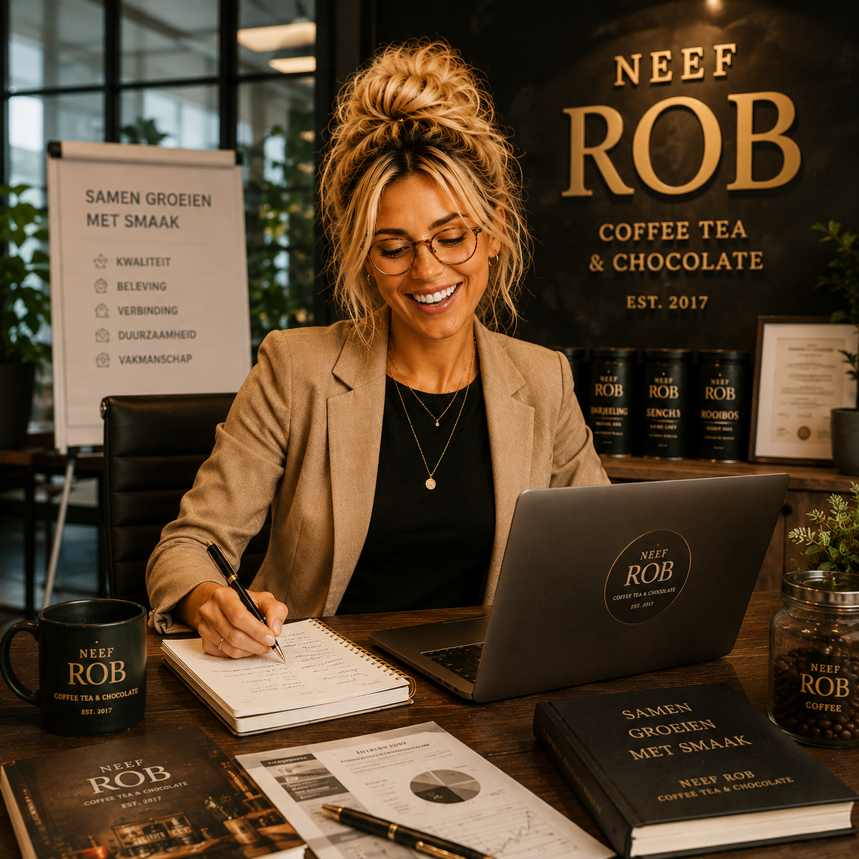 losse thee voor bedrijven