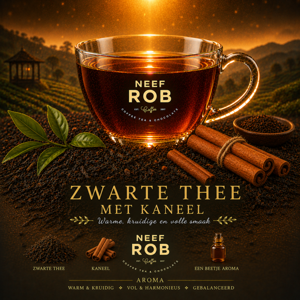 Zwarte thee met kaneel