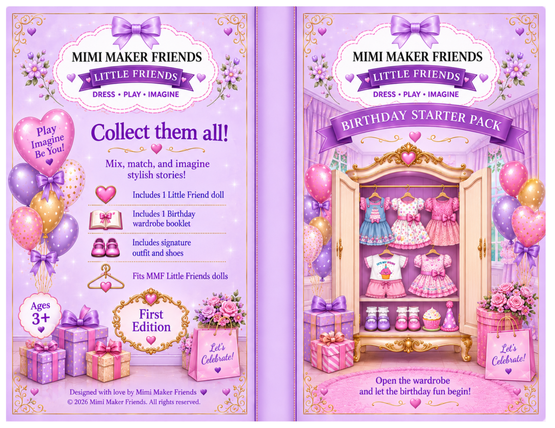 MMF Little Friends - Birthday Starter Pack