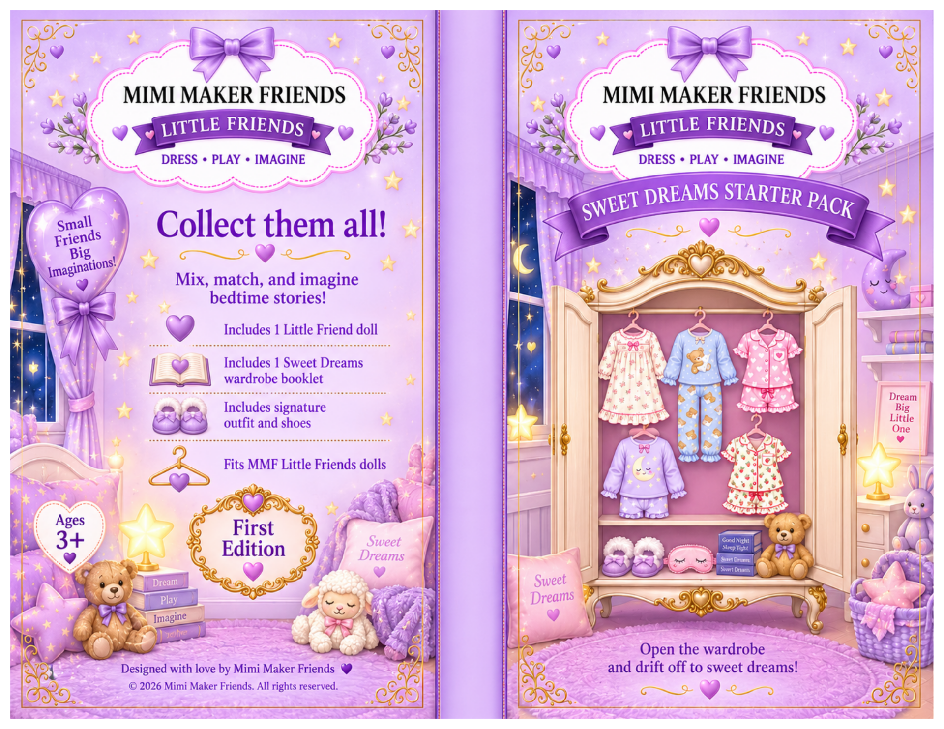 MMF Little Friends- Sweet Dreams Starter Pack