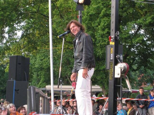 Jürgen Drews zu Gast beim 39. Pfingstturnier 2009 in Grüneberg