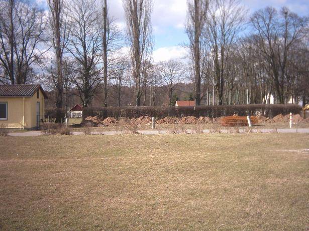 Anbau der Kabine 5 an das Vereinsheim 2006