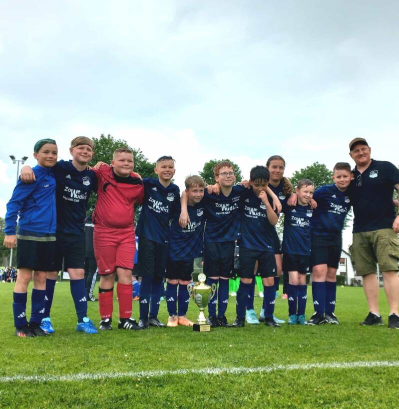 Unsere E-Jugend wurde Erster in ihrem Turnier