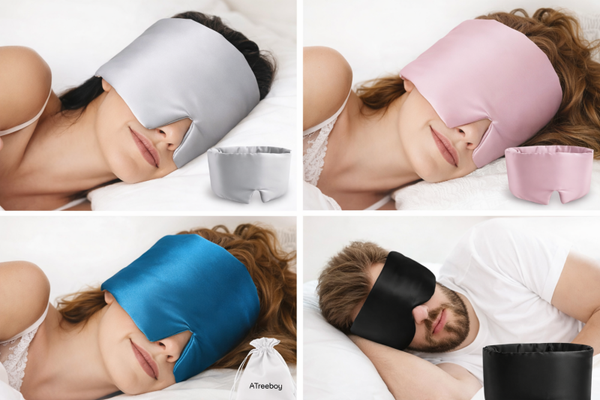 Nuvora Zijden Sleepmaskers