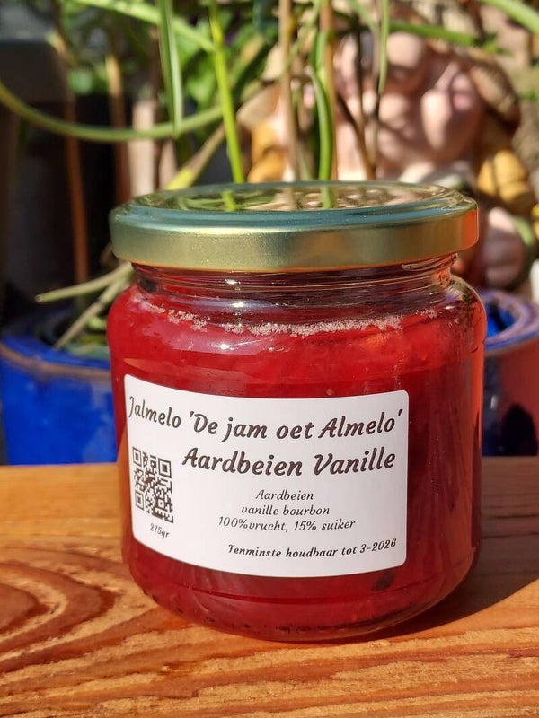 Aardbeien Vanille 275g