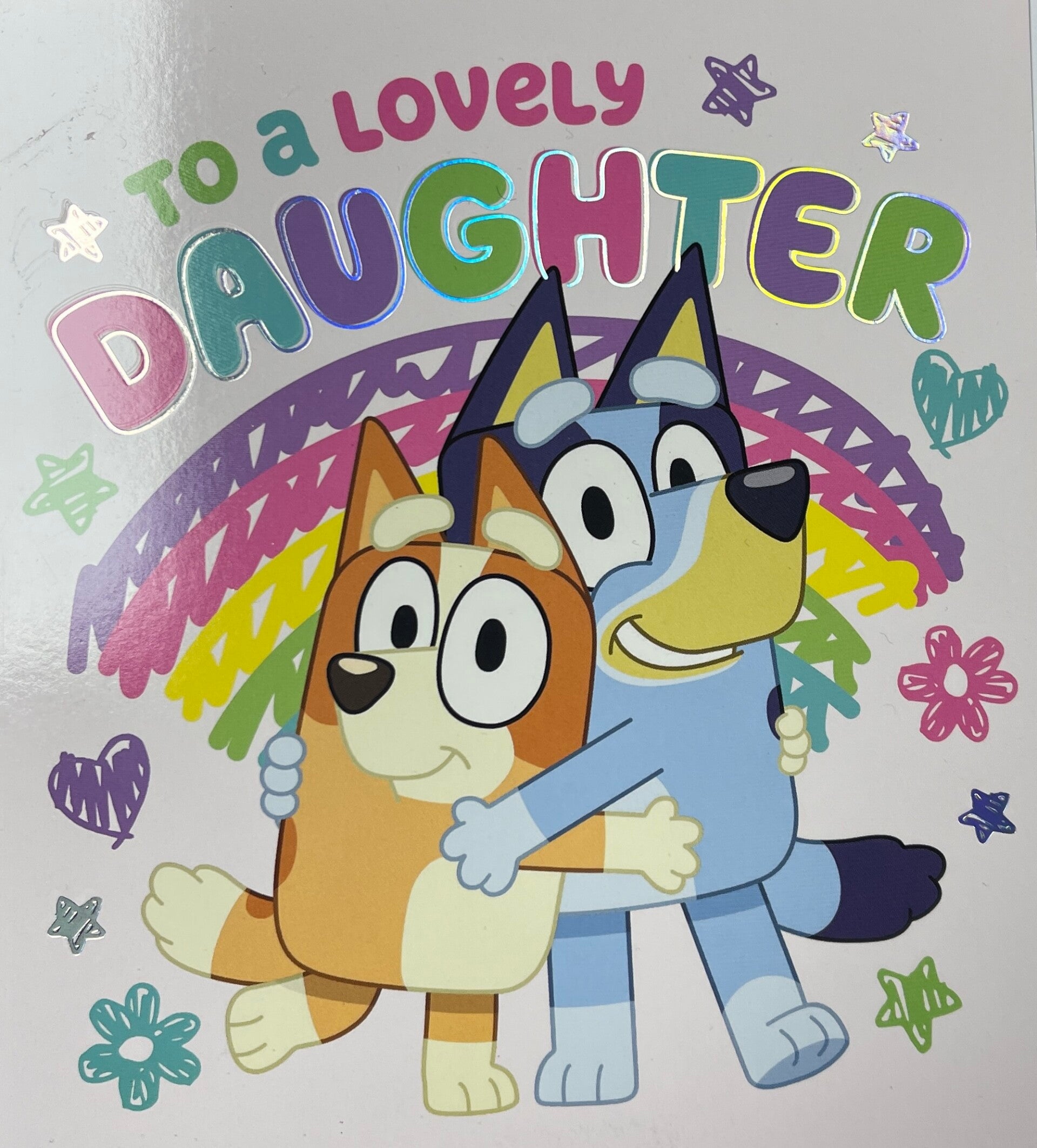 Daughter - Bluey Birthday Card
