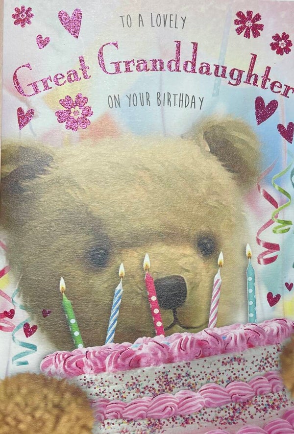 Great Granddaughter - Birthday Card