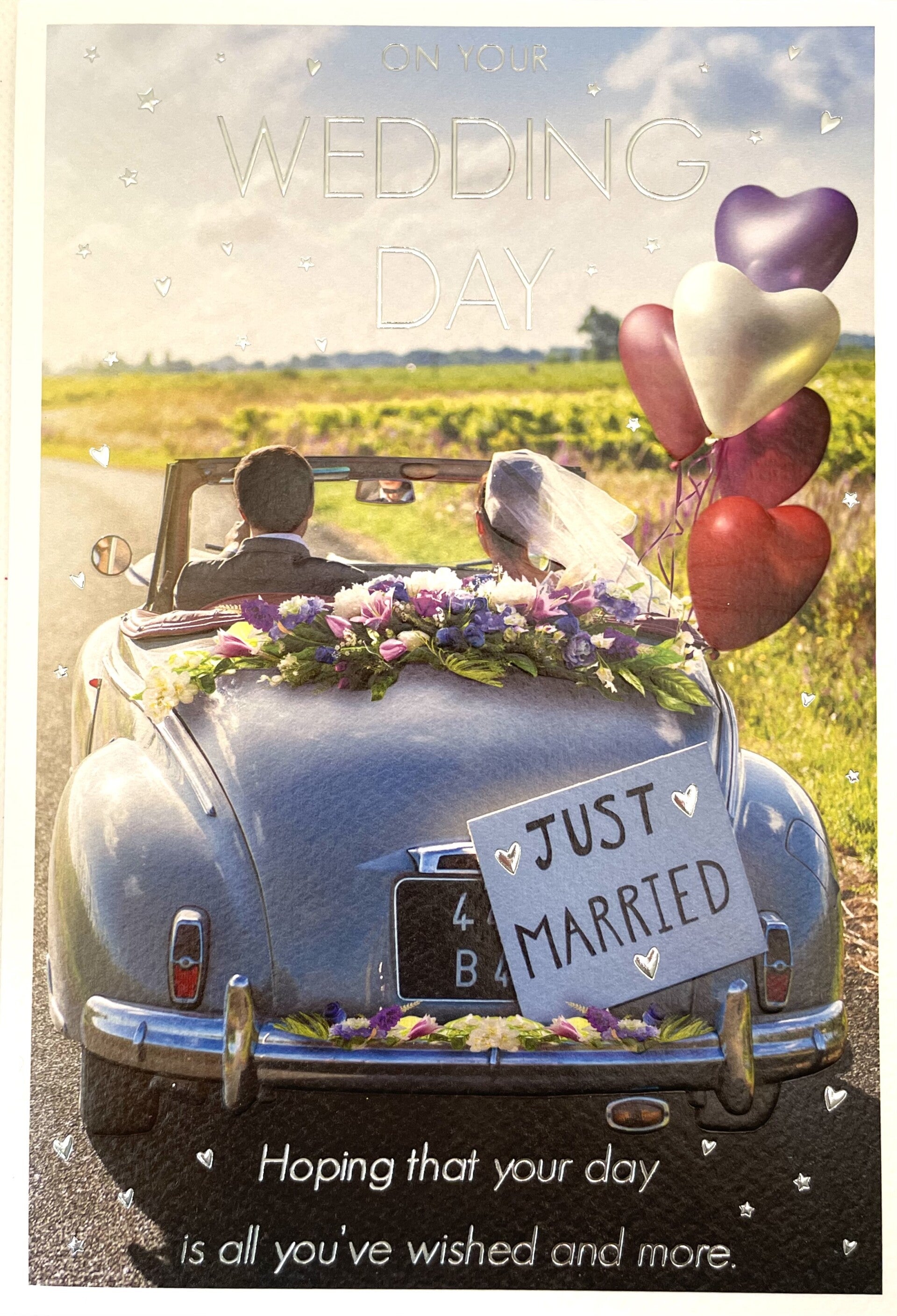 Wedding Day Card - On your wedding day