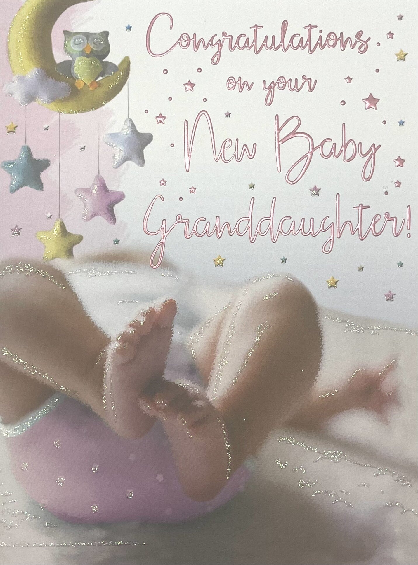 Birth - Congratulations on your new baby Granddaughter
