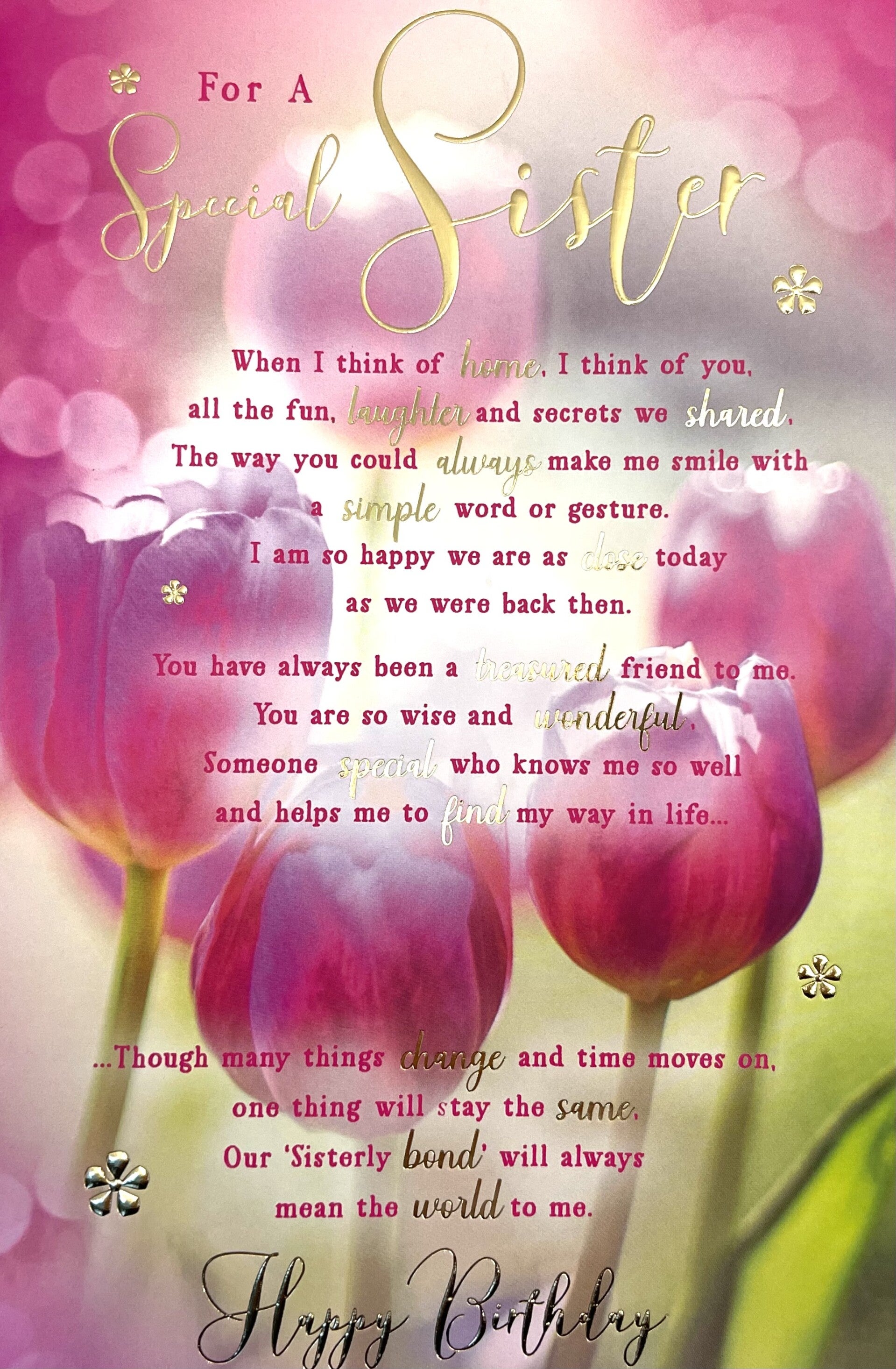 Sister - For a special sister