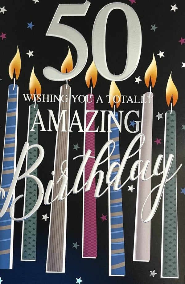 50th - 50th Wishing you a totally amazing birthday
