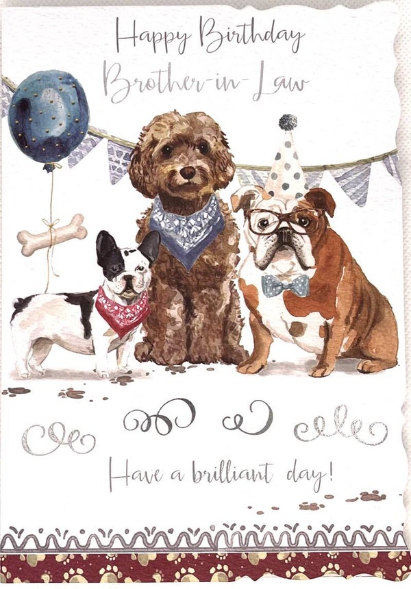 Brother-in-Law Birthday Card - Happy Birthday Brother-in-Law