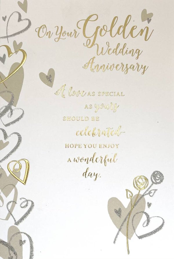 Golden Anniversary Card