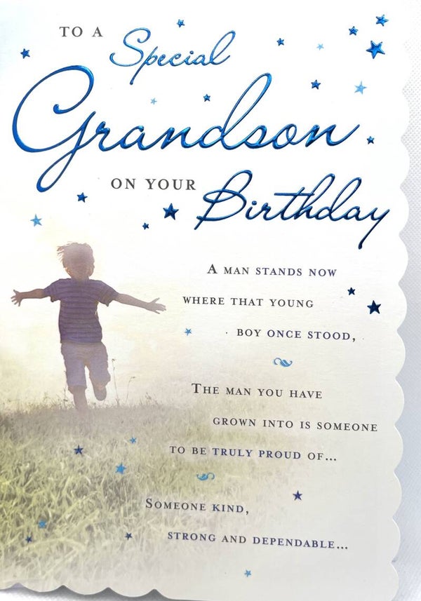 Grandson - To a Special Grandson
