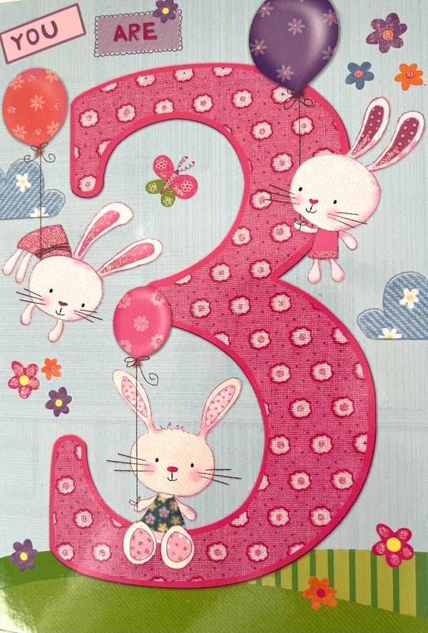 3 - You are 3