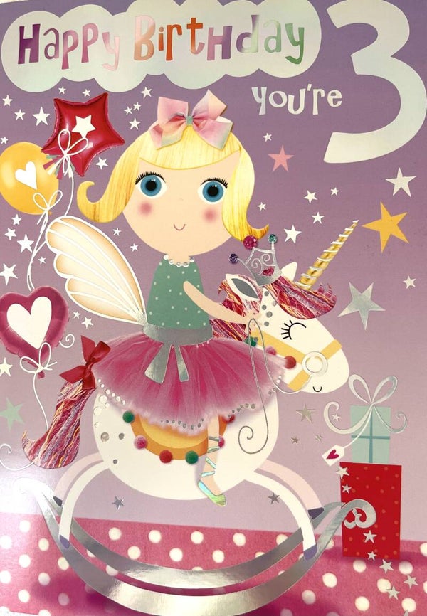 3 - Happy Birthday You're 3