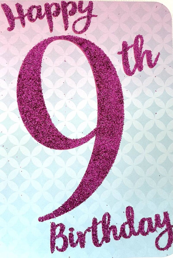 9 - Happy 9th Birthday