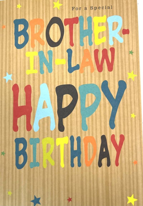 Brother-in-law - Happy birthday