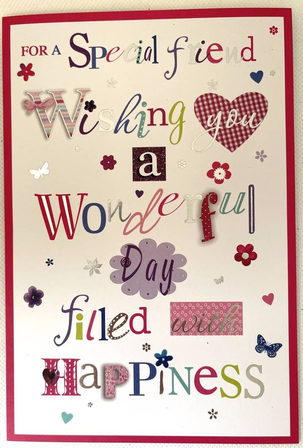 Special Friend - Wishing a wonderful day