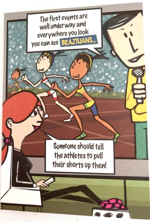 Humour - You can see Brazilians