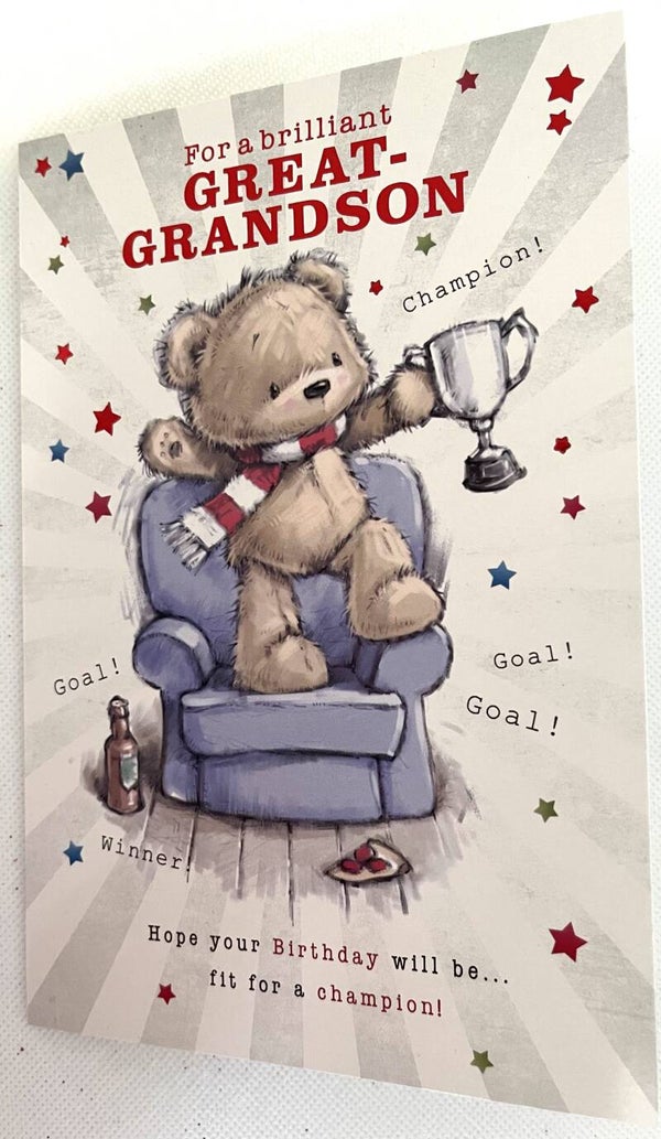 Great-Grandson - For a brilliant Great-Grandson