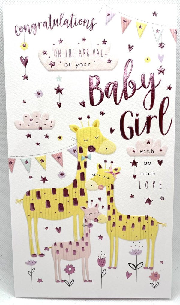 Baby Girl - Congratulations on the Arrival of your Baby Girl