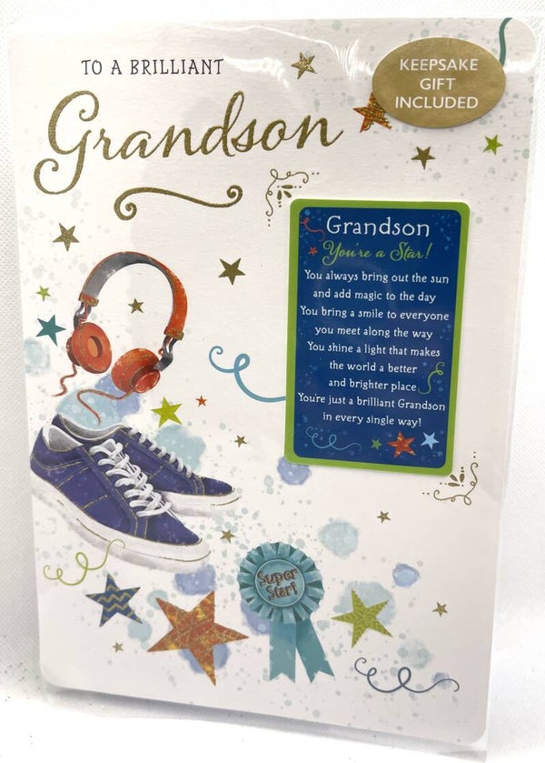 Grandson - To a Brilliant Grandson