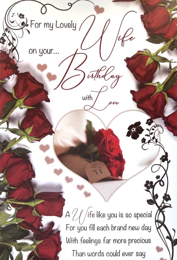 Wife - For my lovely Wife on your Birthday