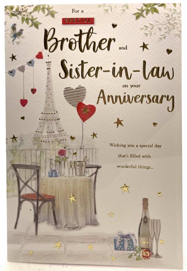Brother and Sister-in-Law Anniversary