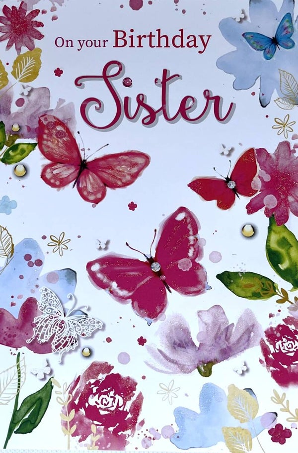Sister - On your Birthday Sister